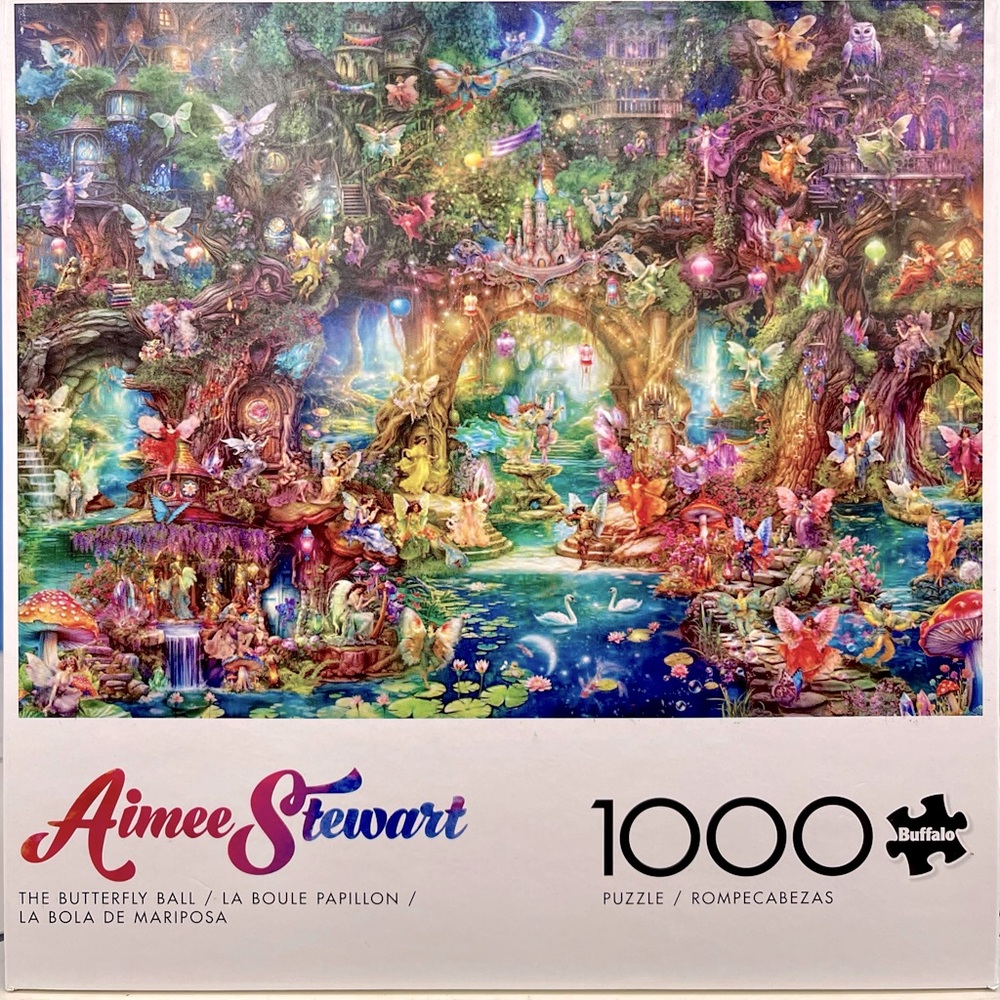 Aimee Stewart The Butterfly Ball 1000 piece Puzzle Buffalo Games NEW & SEALED